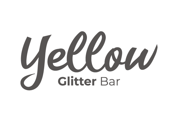 Yellow - Glitter bar - Expositores tu gran dia